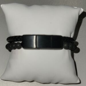 Leather Braided Healing Men's Bracelet